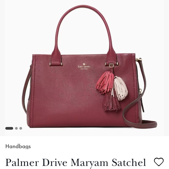 NWT Kate Spade Palmer Drive leather satchel - Picture 9 of 11